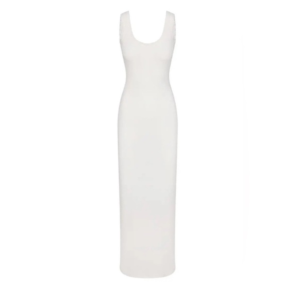 SKIMS SOFT LOUNGE LACE TANK DRESS MARBLE NWT - Picture 2 of 9